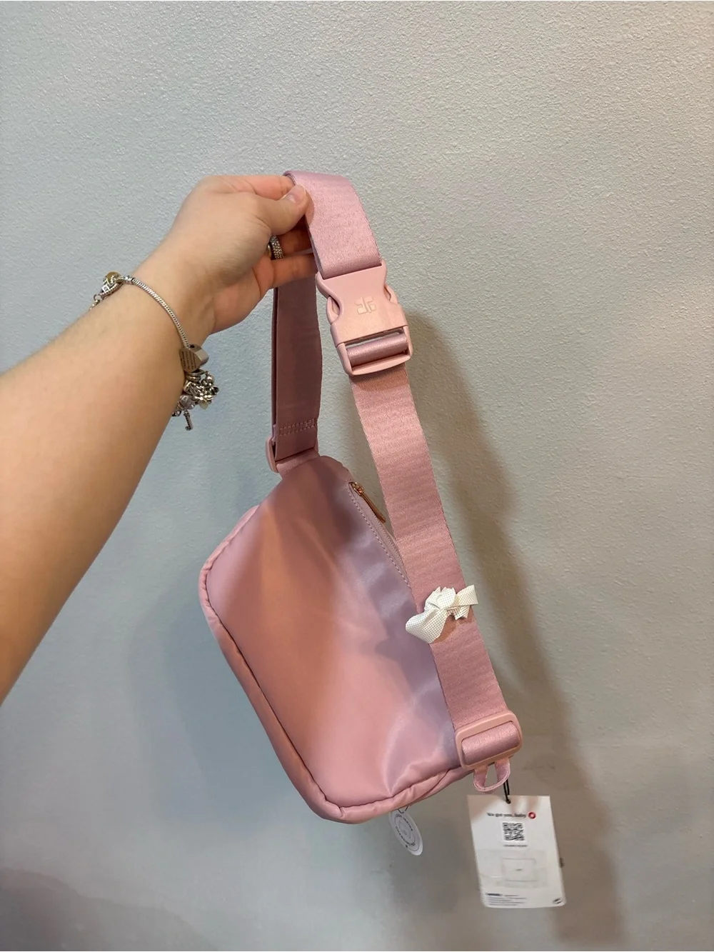 Pink Crossbody Baby Bag Sling - Unbranded
